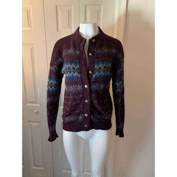 Alps Vintage Button Up Cardigan Sweater - Picture 1 of 7
